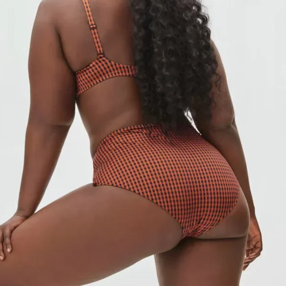 New Everlane The Square-Neck Bikini Top SM and The High-Rise Hipster Bottom MED - Picture 6 of 11